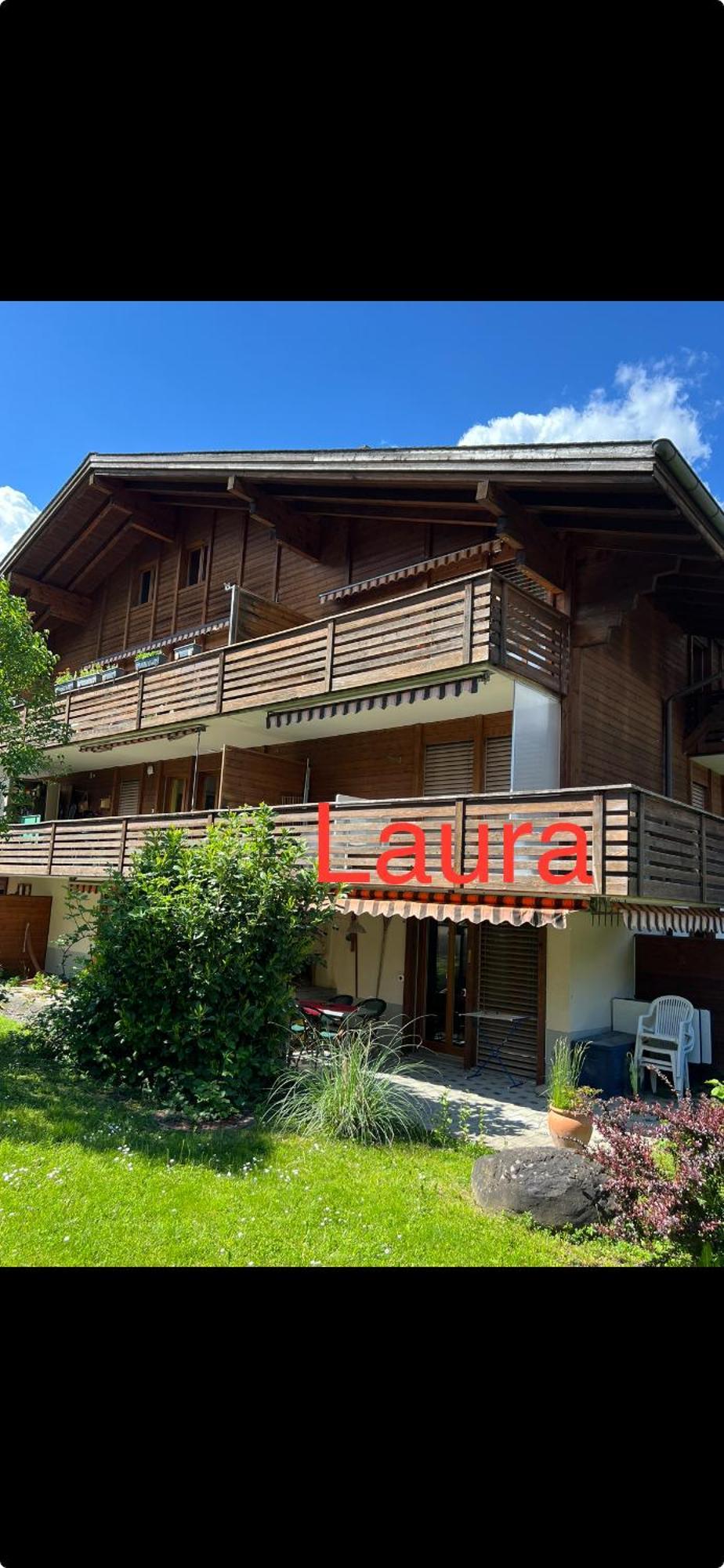 Apartment Laura Wilderswil Buitenkant foto